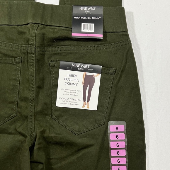 Nine West Olive Skinny Jeans - Picture 3 of 6